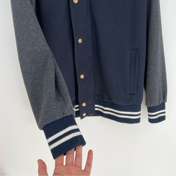 Abercrombie & Fitch Rare Varsity Bomber Basrball Jacket XL - Picture 6 of 9